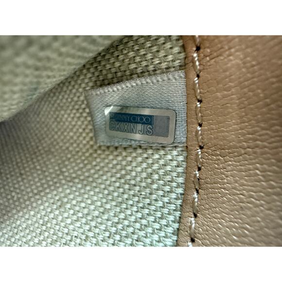Jimmy Choo Filipa Star-Studded Wallet in Pearl Pink Stylish Fun | EUC - Picture 9 of 9